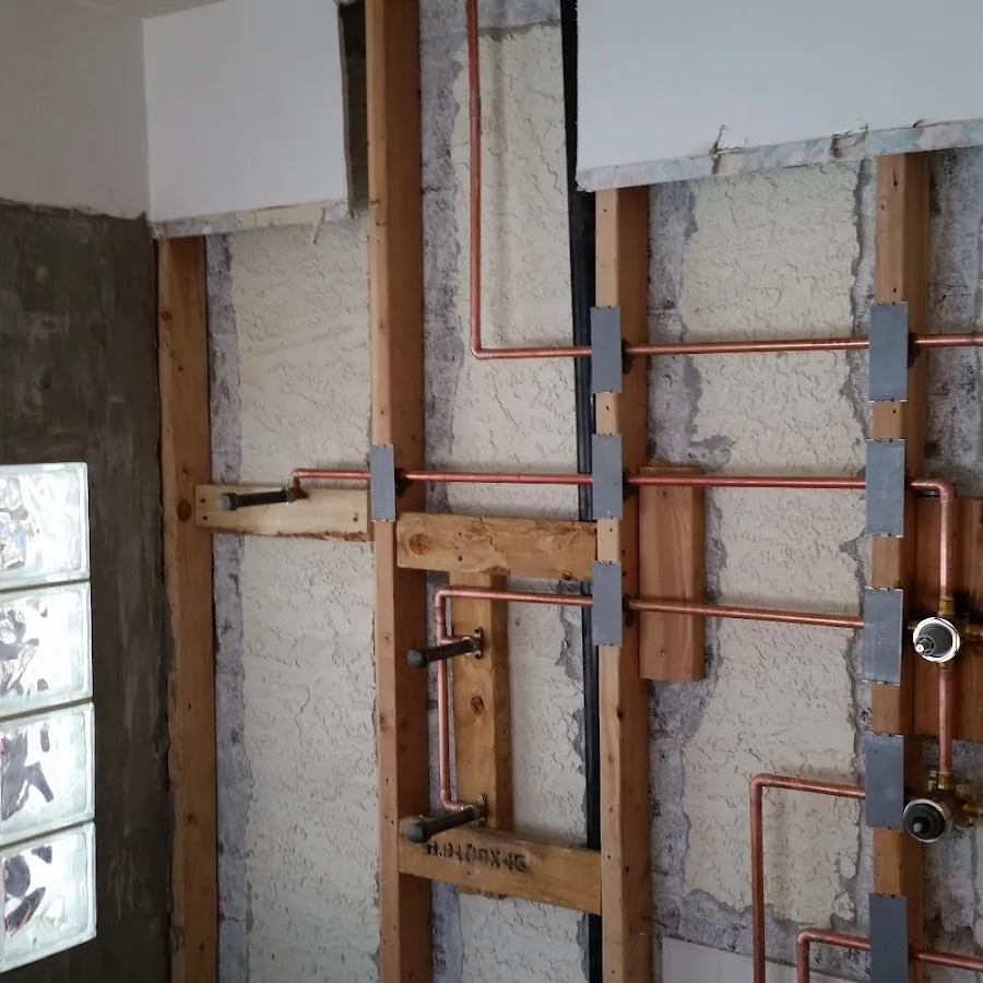Copper pipe installation for Repiping in Rindge