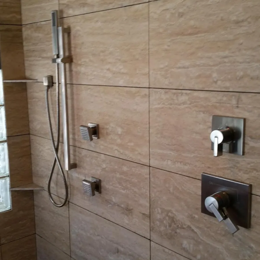 Shower fixture installation for Frozen Pipe Repair in Rindge